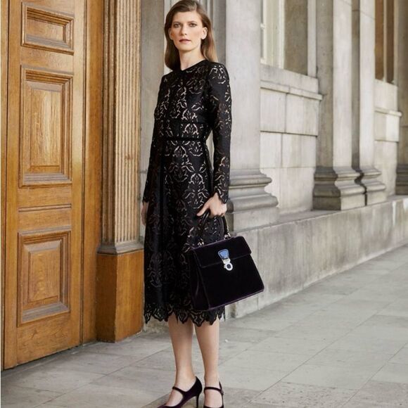 LK Bennett Dresses & Skirts - NWT New L.K. Bennett London Eloise black lace dress UK 16 US 12